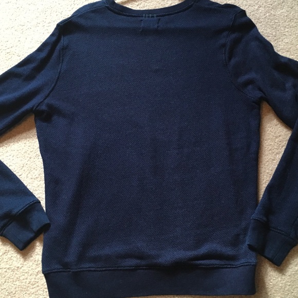 40Weft Sz M Blue Sweater # only for Fighters - Picture 12 of 16
